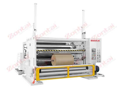 La máquina rebobinadora de corte de papel en rollo jumbo con ancho de 2500mm ZTM-F y velocidad de 600M/min